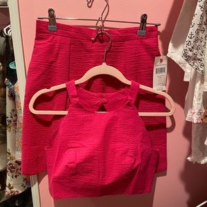 NWT Lauren James Carley Crop Set